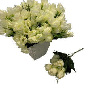 RAMO TULIPAN COLOR BLANCO