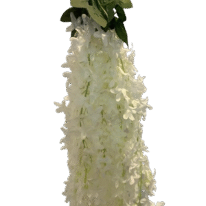 COLGANTE GLICINA BLANCO 80 CM