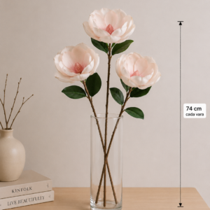 VARA LARGA MAGNOLIA 74 CM ROSA-BLANCA