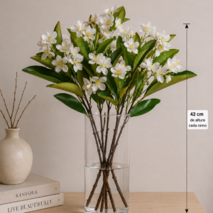 RAMO 42 CM BLANCO