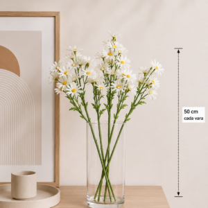 VARA MARGARITA 50 CM BLANCA