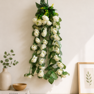 COLGANTE ROSAS BLANCAS