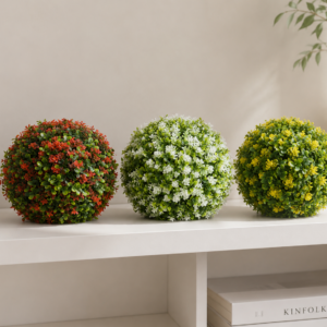 ESFERA VERDE CON COLOR 18 CM
